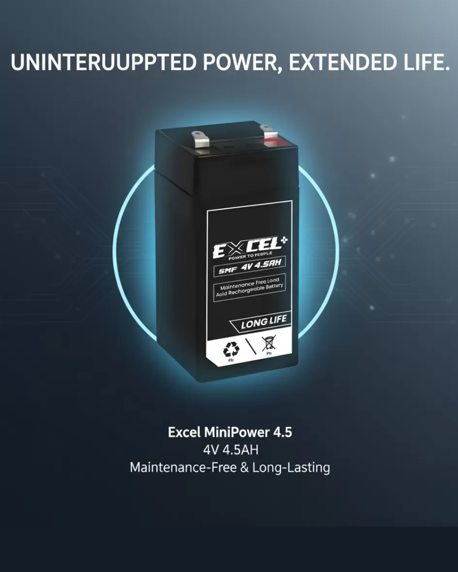 Dependable Power in a Compact Package: Introducing the Excel MiniPower 4.5 Battery
